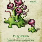 Postkarte: Fungi-Blobb